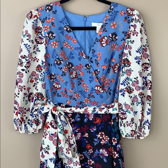 NWOT 1901 floral dress sz 0 - Picture 2 of 9